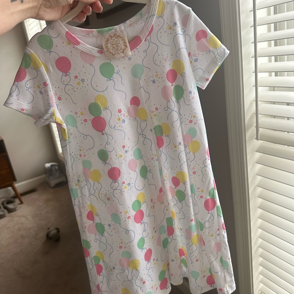 Colorful Balloon Print Dress